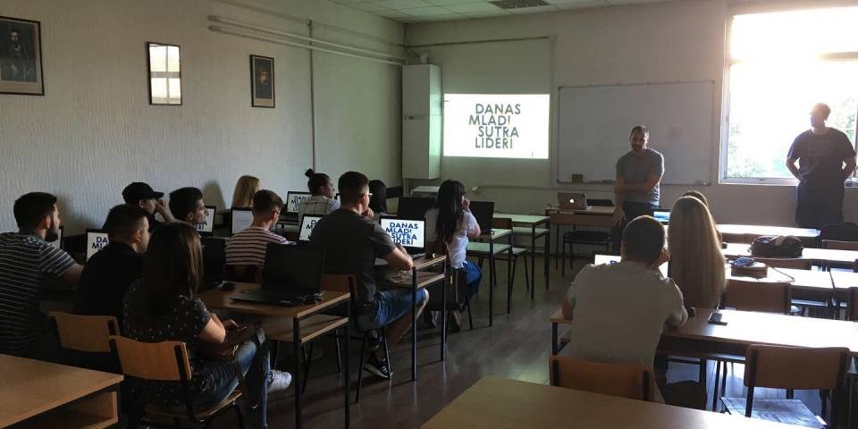 Projekat "Danas mladi, sutra lideri" i u Pančevu
